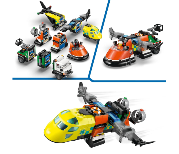 LEGO CITY 60505 Zestaw z samolotem, ciężarówką serwisową i podusz - 1473522 - zdjęcie 11